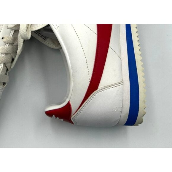Nike Women's White Red Leather Cortez Forrest Gump Running Shoes Size 9 3117 - Picture 5 of 16